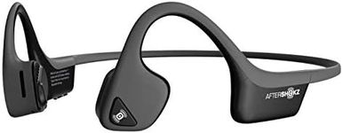 AfterShokz Trekz Air Open Ear Wireless Bone Conduction Headphones, Slate Grey, AS650SG