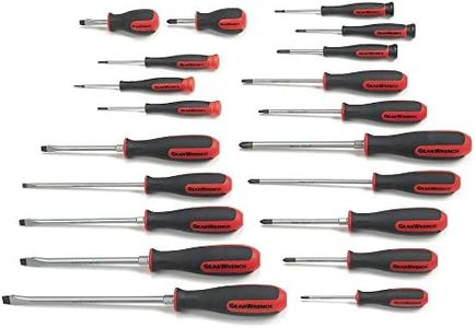 GEARWRENCH Phillips/Slotted/Torx Dual Material Screwdriver 20-Pieces Set, 80066