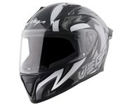 Vega Bolt Speedx Black Grey Helmet-M