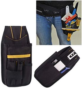 Ceinture Porte Outils,Pochette à outils,Petite Sacoche à outils avec ceinture en nylon réglable,imperméables pour technicien,constructeur, technicien de maintenance,famille