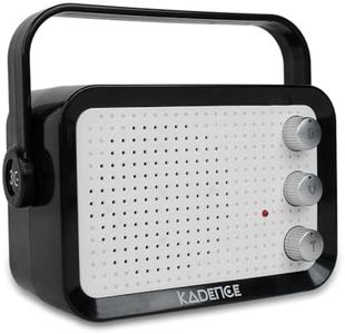 Kadence I3G-BK 3W Home Series Guitar Amplifier | 3” Speaker, Aux & Headphone Input | 9V Battery & DC Powered | Supports Electric & Electro-Acoustic Guitar | Black