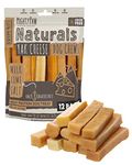 Mighty Paw Yak Cheese Chews for Dogs | All-Natural Long Lasting Pet Treats. Odorless and Great for Oral Health. Limited-Ingredient Chews for Puppies & Power-Chewers (Medium, 12 Pack)