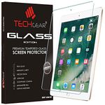 TECHGEAR GLASS Edition for iPad 9.7" (2018/2017, 5th & 6th Generation), iPad Air 1, iPad Air 2 Screen Protector, Genuine Tempered Glass Guard Cover - Apple Pencil Compatible