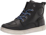 HARLEY-DAVIDSON FOOTWEAR Women's Bateman Ankle Pro Sneaker, Black, 7.5 US