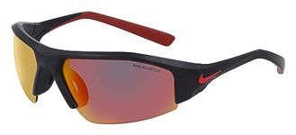 Nike SKYLON ACE 22 M DV2151 Sunglasses, 010 Matte Black/Red Mirror, One Size