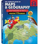 Carson Dellosa Complete Book of Maps and Geography Workbook, Grades 3-6 Social Studies Covering Countries of the World and Global Geography, Classroom or Homeschool Curriculum