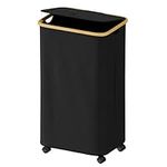 SUOCO Laundry Hamper with Wheels an