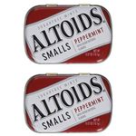 Altoids Smalls Sugar Free Pepper Mints, 2 X 10.5 Gram