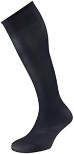 EJECUTIVO Calcetines Largos Tupidos, con grosor especial 70 deniers para meses más frescos. Pack de 6 pares. Talla Unica. Color NEGRO