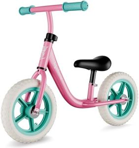 Lifelong Balance Bike for Kids 1.5-3 Years | Ergonomic Frame | Pedal Free Balance Bike |Crash Guard | Quick-Release Height Adjustment | Toxic Free Mag Wheels & Grip| Suitable for Girls & Boys (Pink)