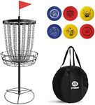 Disc Golf Basket,Disc Golf Rack,Hea