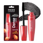 FACES CANADA Magneteyes Dramatic Volumizing Mascara - Black, 9.5ml | Lightweight, Denser & Longer Lashes | Intense Black Finish | Adds Volume | Easy Wash | No Clumping | Cruelty Free