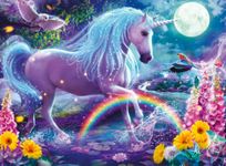 Ravensburger Glitter Unicorn - 100 Piece Jigsaw Puzzle for Kids | Unique & Interlocking Pieces | Sturdy & Glare-Free | Promotes Problem-Solving Skills