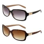 JM Classic Bifocal Reading Glasses Square Stylish Gradient Sunglasses Readers for Women +3.5 Black&Tortoise