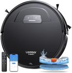 Laresar Clean Robot Vacuums,Robot Vacuums and Mop 4500Pa,3 in 1 Sweep&Vacuum&Mop,180mins Runtime,Works with WiFi/App/Remote,Self-Charging,Ultra-Thin, Perfect for Pet Hair, Hard Floor,Carpets Evol3