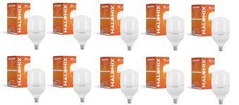 Halonix 60W B22 LED Cool White Bulb, Pack of 10