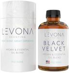 Levona Scent Essential Oil - Fresh Aroma for Home, Office, Hotel & Spa, Perfect in Humidifiers and Diffusers, Luxury Fragrance, with Fir Needle & Salty Sea Air Notes - 500ml/ 17 fl oz, Black Velvet