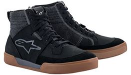 Alpinestars mens Riding Shoes, Black/Dark Gray/Gum, 9.5 USA