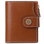 FALAN MULE Small Wallet for Women Genuine Leather Bifold Compact Small Womens Wallet with RFID Blocking…