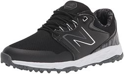 New Balance Women's Fresh Foam Link SL v2 Golf Shoe, Black, 8.5