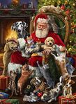 Santa's Little Friends Jigsaw Puzzle 1000 Piece by Vermont Christmas Company