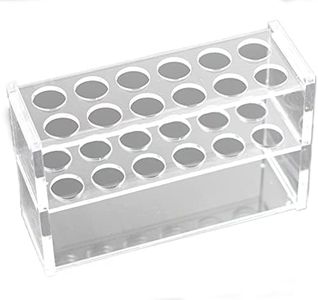 Preamer 12 Sockets Clear Acrylic Test Tube Rack for 10ML Test Tubes