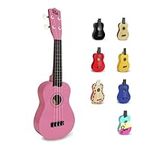 CB SKY 21” (53cm) Soprano Ukulele for Kids/Beginner - Pink