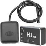 RC Helicopter Flight Controller,Aluminum Alloy H1 Flight Controller with GPS Hover One‑Key Return 3D Flying Function for FW450 Remote Control Helicopter
