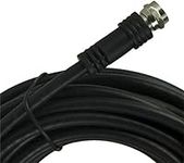 GE RG6 Coax Cable, 50ft, F-Type Con