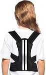 Posture Corrector for Kids and Teens Upper Back Brace to Prevent Kyphosis, Slouching, and Humpback, Adjustable Back Posture Brace Under Clothes for Boys and Girls L