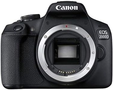 Canon EOS 2000D DSLR - Cámara de Fotos Negro
