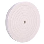 Buffing Polishing Wheel 10" x 3/4'' Arbor Hole Fine Cotton Extra Thick for Grinder Motor 1pc