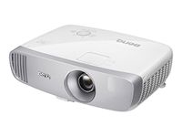 BenQ DLP HD 1080p Projector (HT2050) - 3D Home Theater Projector with All-Glass Cinema Grade Lens and RGBRGB Color Wheel, Silver/white