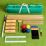 Harrier Croquet Set [Garden/Senior Pro] - 4 Player (Henbury)