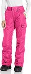 Arctix Women's Snow Sports Insulated Cargo Pants, Rose, Small