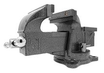 WEN 455BV 5-Inch Heavy Duty Cast Iron Bench Vise with Swivel Base