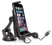 iBolt iPro2 MFI Apple Approved Car Dashboard Window Dock Mount Compatible with iPhone 5/5S/5C/6/6S/6 Plus/6S Plus/SE