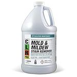 CLR PRO Heavy Duty Bleach-Free Mold & Mildew Stain Remover - Works on Tile, Wood, Concrete, Glass, and More, 1 Gallon Bottle