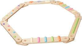 Wooden Balance Beam for Kids – Montessori Balance Board Toy for Toddlers, Indoor Obstacle Course to Build Coordination, Agility & Strength, Educational Gift for Boys & Girls
