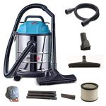 IBELL ACTIVE1200S 20L HEPA Filters 17kPa Pressure 1200W Heavy Duty 3 in 1 Multifunctional Stainless Steel Tank Wet/Dry Vacuum Cleaner with Blower Function