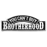 Hot Leathers Unisex-Adult You Can't Buy Brotherhood Pin (Pewter, One Size)