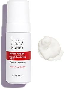 Hey Honey Skincare Intimate Body Odor Wash Foam | pH Balancing Cleanser | Feminine Vaginal Wash | Fragrance-Free Non-Irritating | Aloe Vera, Honey & Propolis Extract for Sensitive Skin | 5 Fl Oz.