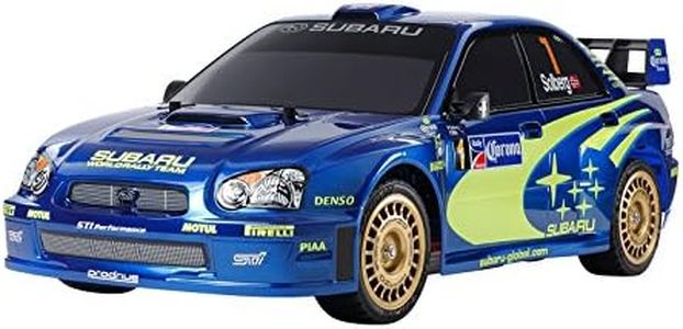 TAMIYA 47372-1:10 Kit for RC Car Subaru Impreza WRX 2004 (TT-01E) - Detailed Model Kit for Remote Controlled Car to Assemble from 14 Years Unpainted