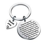 LQRI Mother-in-Law Keychain Daughter in Law to My Future Mother in Law Gift I Knew The Day I Met Him That He Would Be The One Keychain Gift Jewelry for Mom (sliv)