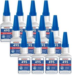 495 Super Glue Multi-Surface Instant Adhesive Clear 20g Suitable for Metal Rubber and Plastic 12 Pack