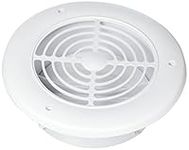 Imperial VT0542 Soffit Exhaust Vent, 4" & 6", White