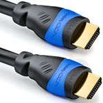 deleyCON 25m (82.02 ft.) HDMI Cable Compatible with HDMI 2.0a/b/1.4a 4K UHD 2160p (4096x2160 Pixels) Full HD HDTV 1080p HDCP Dolby Ethernet LCD LED OLED - Black