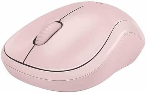 Logitech M240 Silenzioso Bluetooth Mouse, Wireless, Compatto, Portatile, Smooth Tracking, durata batteria 18 mesi, per Windows, macOS, ChromeOS, Compatibile PC, Mac, Laptop, Tablet - Rosa