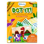 Skillmatics Art Activity - Dot It Dinosaurs, No Mess Sticker Art for Kids, Craft Kits, DIY Activity, Gifts for Boys & Girls Ages 3, 4, 5, 6, 7, Travel Toys for Toddlers