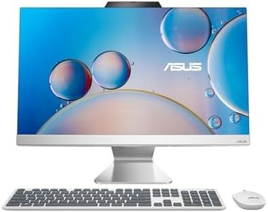 ASUS AIO A3402WBAK#B0CJ94VTF3, Monitor con display 23,8", 60Hz, Processore Intel Core 12 gen i5-1235U, RAM 8GB, 512GB SSD PCIE, Windows 11 Home, Bianco